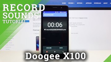 How to Record Sounds with Doogee X100 – Use Voice Recorder