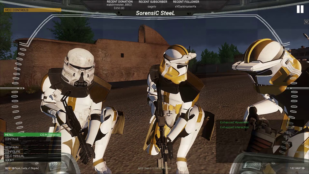 AT-AT Rampages in ARMA 3 Star Wars Mod