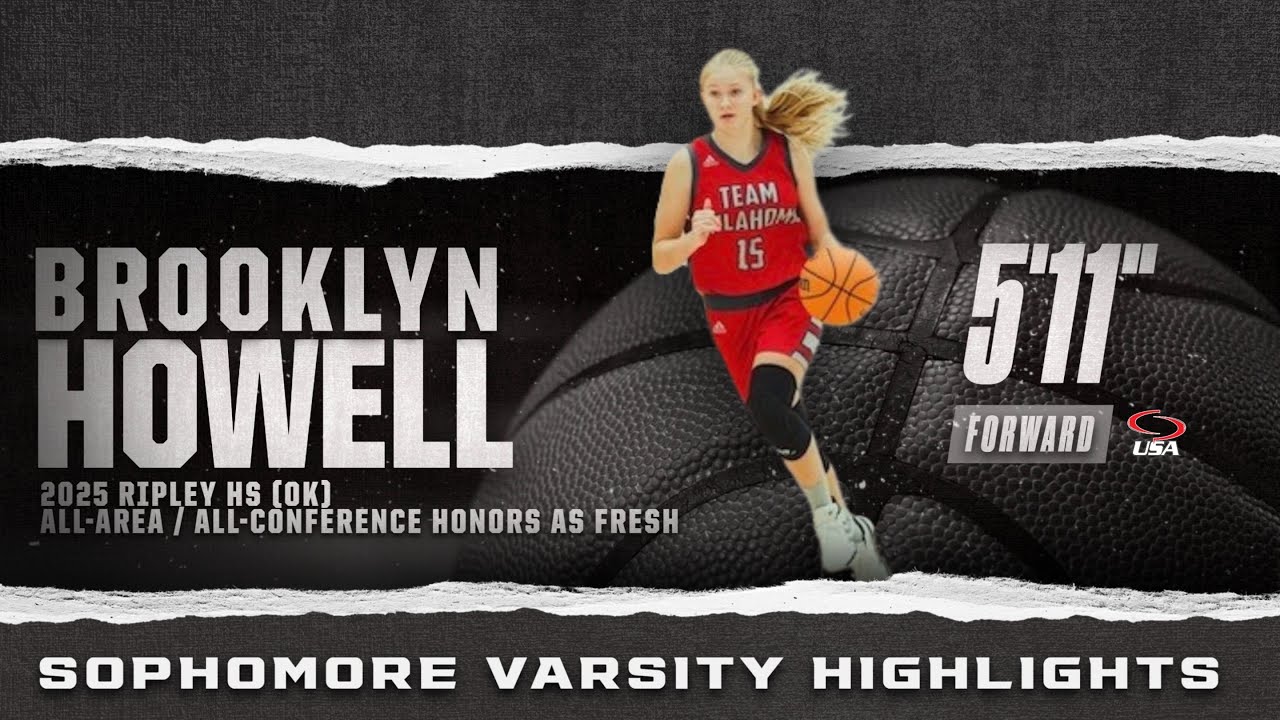 2025 Brooklyn Howell 5'11" FWD Sophomore Varsity Highlights YouTube
