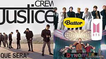 BTS & Justice Crew - Butter x Dynamite x Que Sera (mashup)