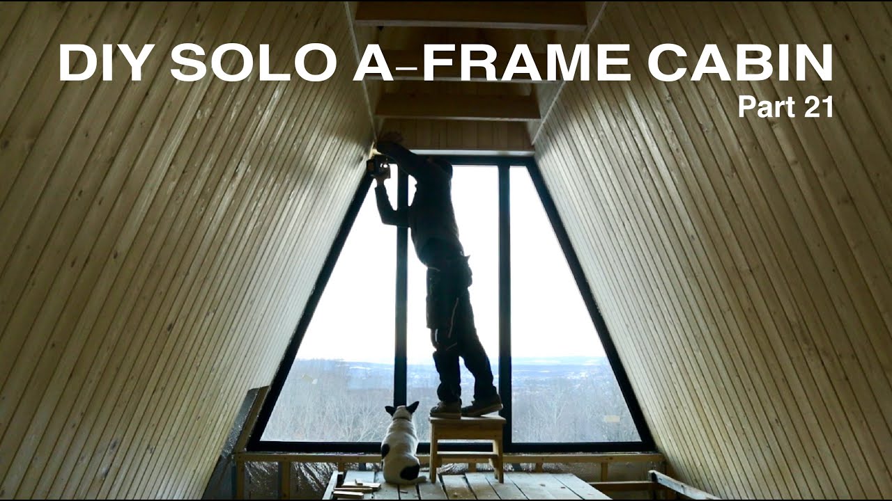 Як самотужки збудувати будинок. Частина 21. Підлога на другому поверсі та відкоси навколо вікон.