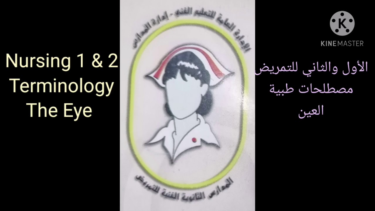 الأول&الثاني تمريض ¶ترمنولوجي¶ العين. Nursing 1&2¶Terminology ¶The Eye.