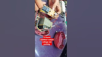 V-Guard stabilizer 220 voltage not output #gurutech #shortsfeed #viralvideo