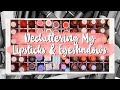 Decluttering My Lipsticks &amp; Eyeshadows | September 2021 | Julia Adams