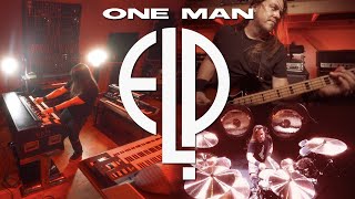 Antoine Baril - One Man ELP (4K) with Keith Emerson's personal Keyboards