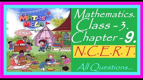 Class 3 chapter 9 Mathematics problem solving || #youtube #ncert #class3 #mathematics #problemsolve