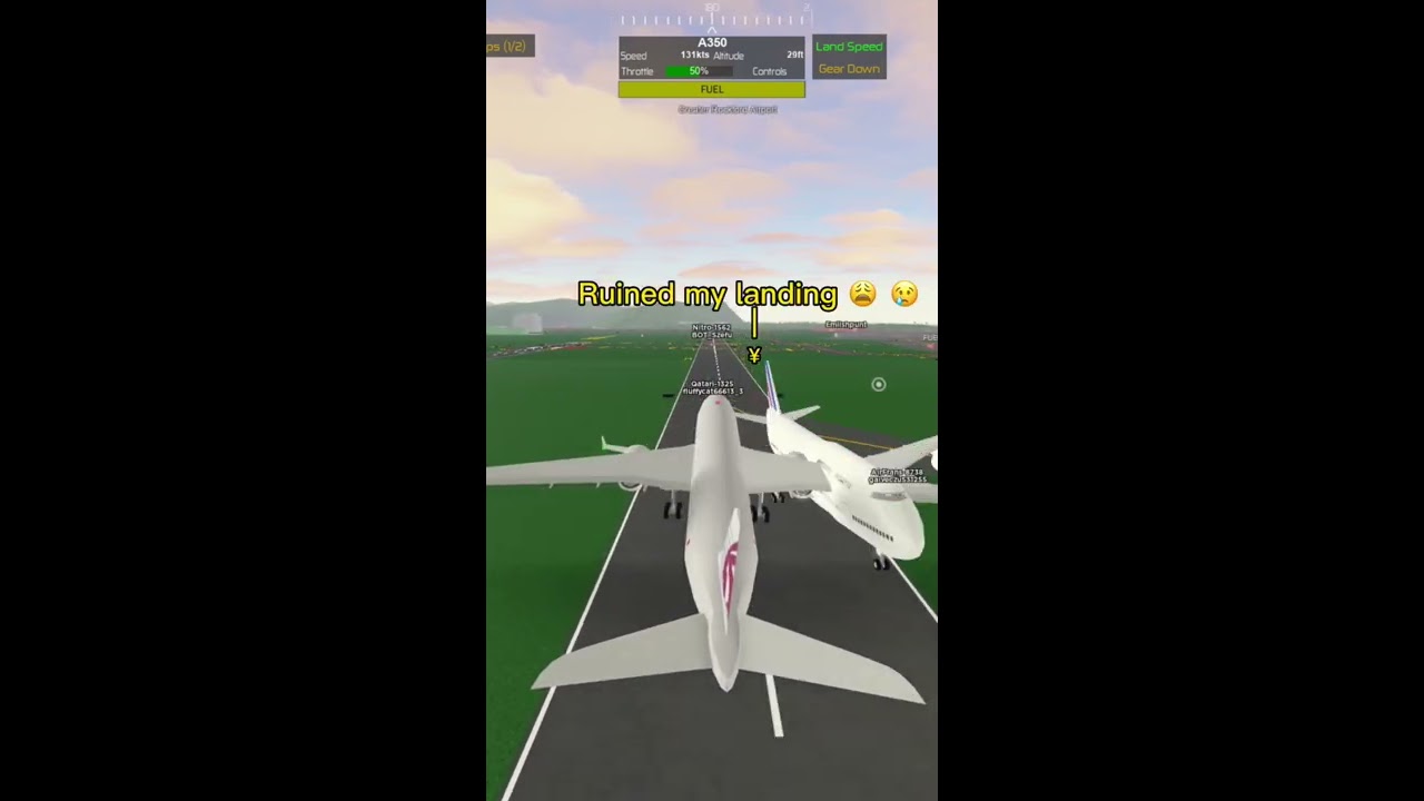 PTFS Roblox landing at Grater Rockford