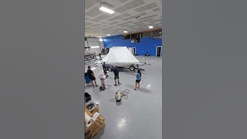 Boat Burrito #boat #shrinkwrap #storage #winter #pnw