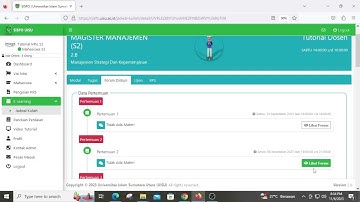 TUTORIAL MAHASISWA MENGIKUTI VIDEO CONFERENCE DI SISTEM E-LEARNING PADA APLIKASI SISFO UISU