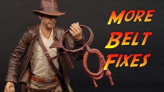 How did my viewers fix the Indiana Jones belt strap?
