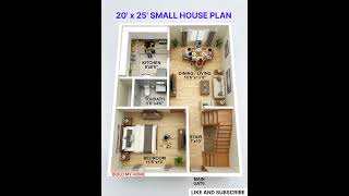 20 x 25 घर का नक्शा #buildmyhome #home #houseplan #housedesign #trending  #housemap #shorts
