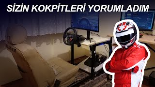 1400 Abone Özel | Sizin Kokpitleri Yorumladım (Esin verici çözümler var)