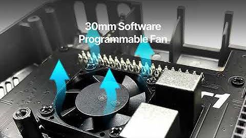 Argon ONE V2 Raspberry Pi 4 Aluminum Case with Cooling Fan and Power Button