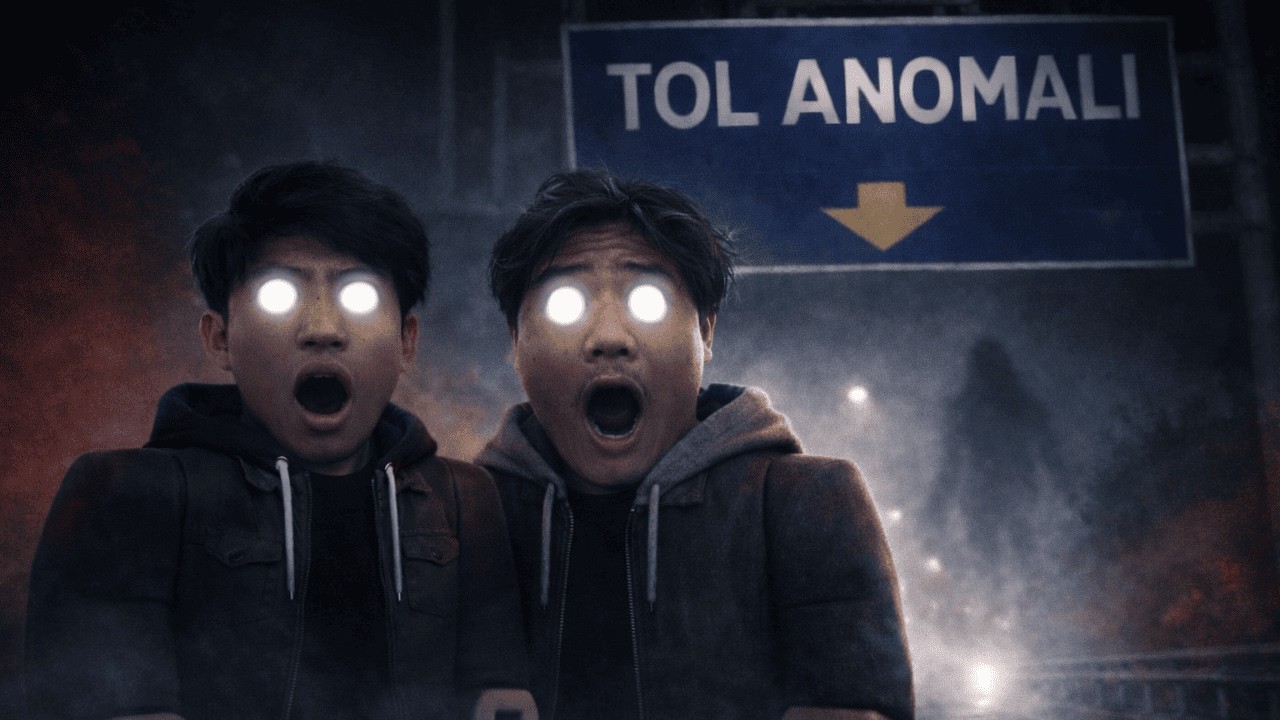 JAGA TOL BERSAMA TEMAN DI MALAM HARI!!! - TOL ANOMALI