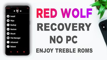 Red Wolf Recovery - Install Without PC Easily