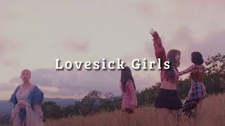 Lovesick Girls- Blackpink (slowed+reverb) • Resimi
