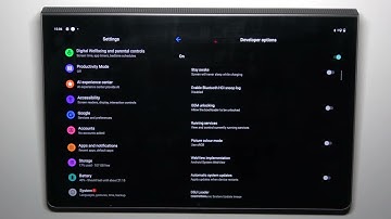 How to Enable/Disable Demo Mode on a LENOVO Yoga Tab 11