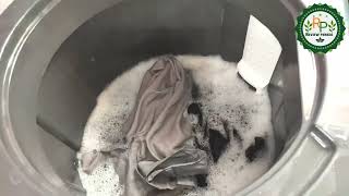 How to wash clothes in semi automatic washing machin #whirlpool #india #youtubeshorts #youtube