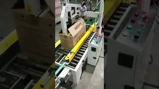 Automatic Tape,Taping Flap Folding Carton/Box/ Case Sealer /Carton Sealing Machine For eggs