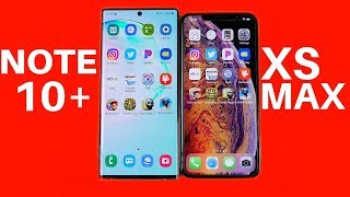 Galaxy Note 10 Plus Vs Iphone Xs Max Speed Test
