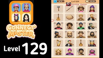 Connect Master Match Puzzle level 129 Guide Walkthrough Solution