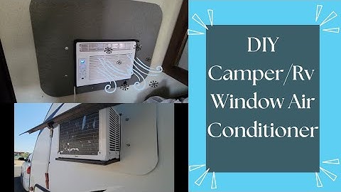 How I Installed a Window AC Unit in My Camper