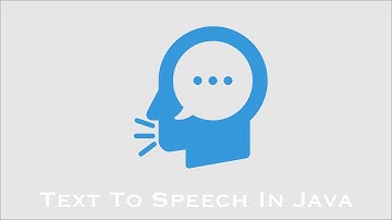 Mini project Text-To-Speech in java
