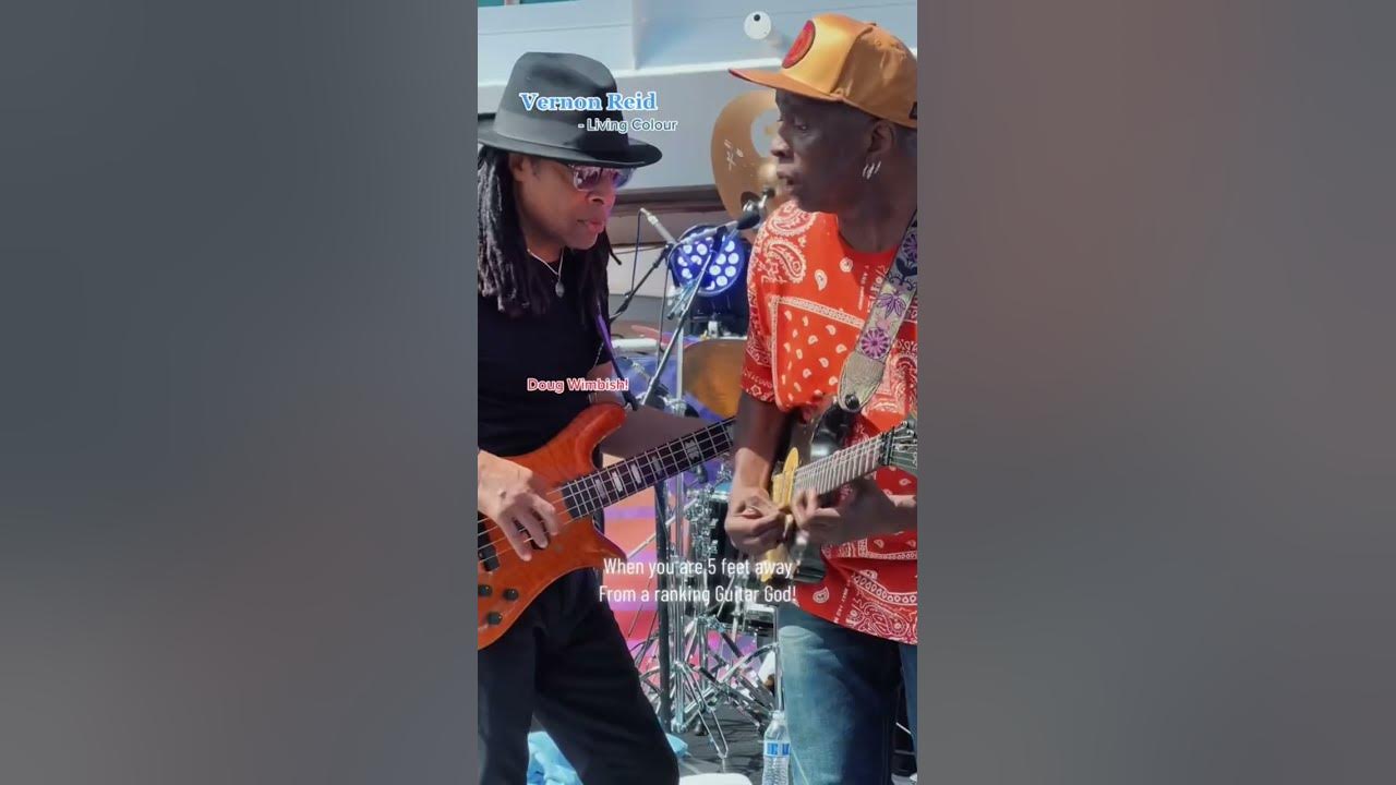 Vernon Reid shredding on guitar! @LivingColourVEVO #livingcolour #vernonreid #guitar