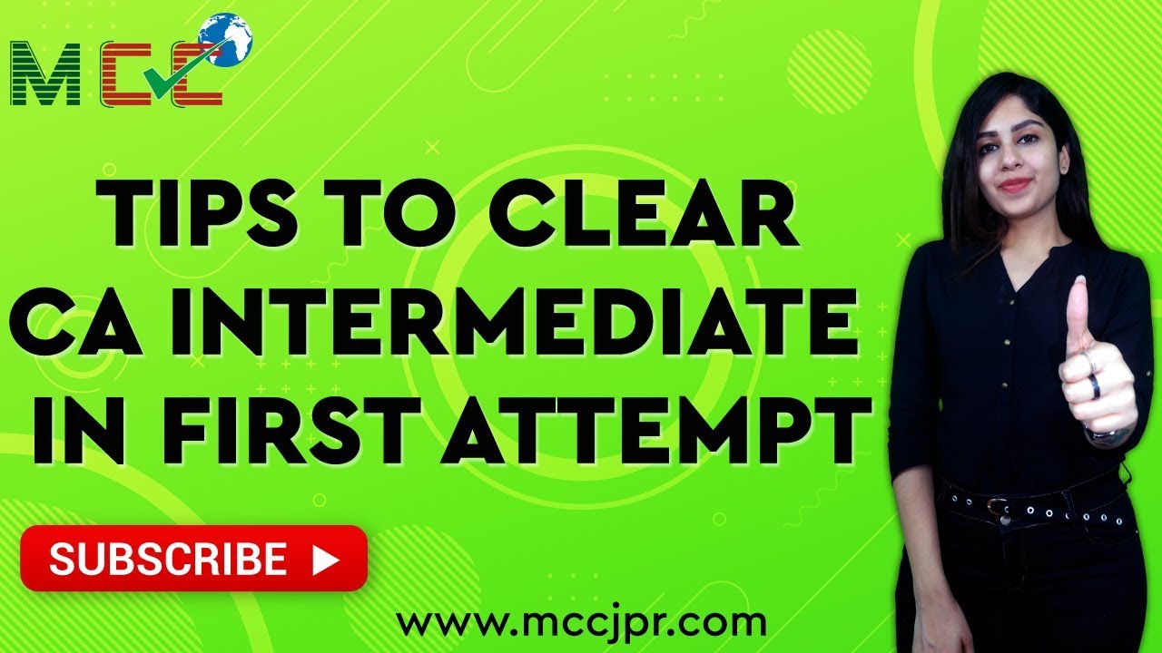 Tips to Clear CA Intermediate Exam in First Attempt | CA Intermediate ...