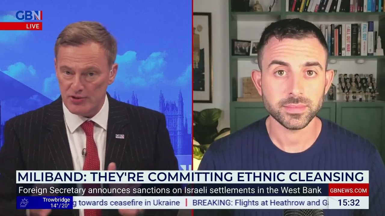 “Britain Has Declared Diplomatic War on Israel” | Eylon Levy on GB News (8 Sep 2026)
