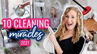 10 MIRACLE CLEANERS you SHOULD be buying! ❤️ Dollar Tree + how to clean faster w/ @DoItOnaDime