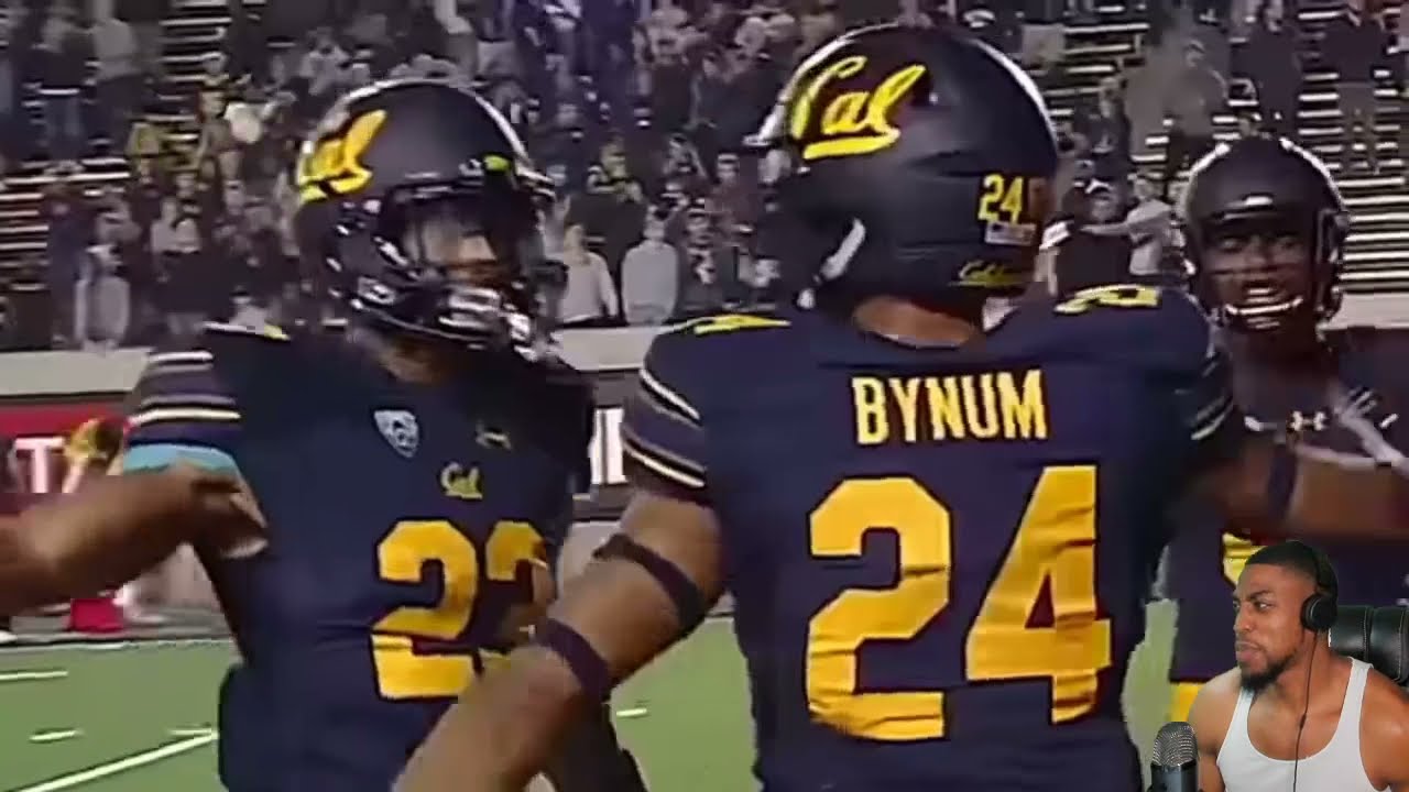 Cameryn Bynum "Minnesota Vikings CB" California Highlights REACTION