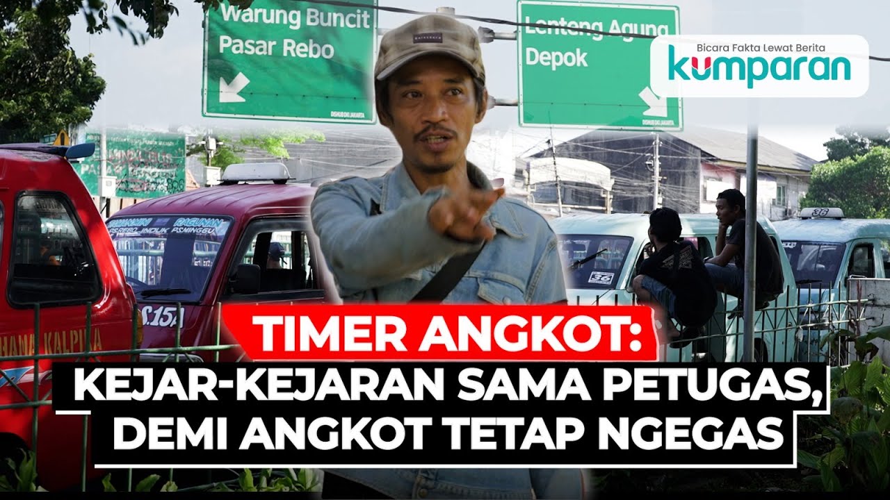Calo Angkot: Teriak Sampai Serak, Kena Tolak Sudah Biasa
