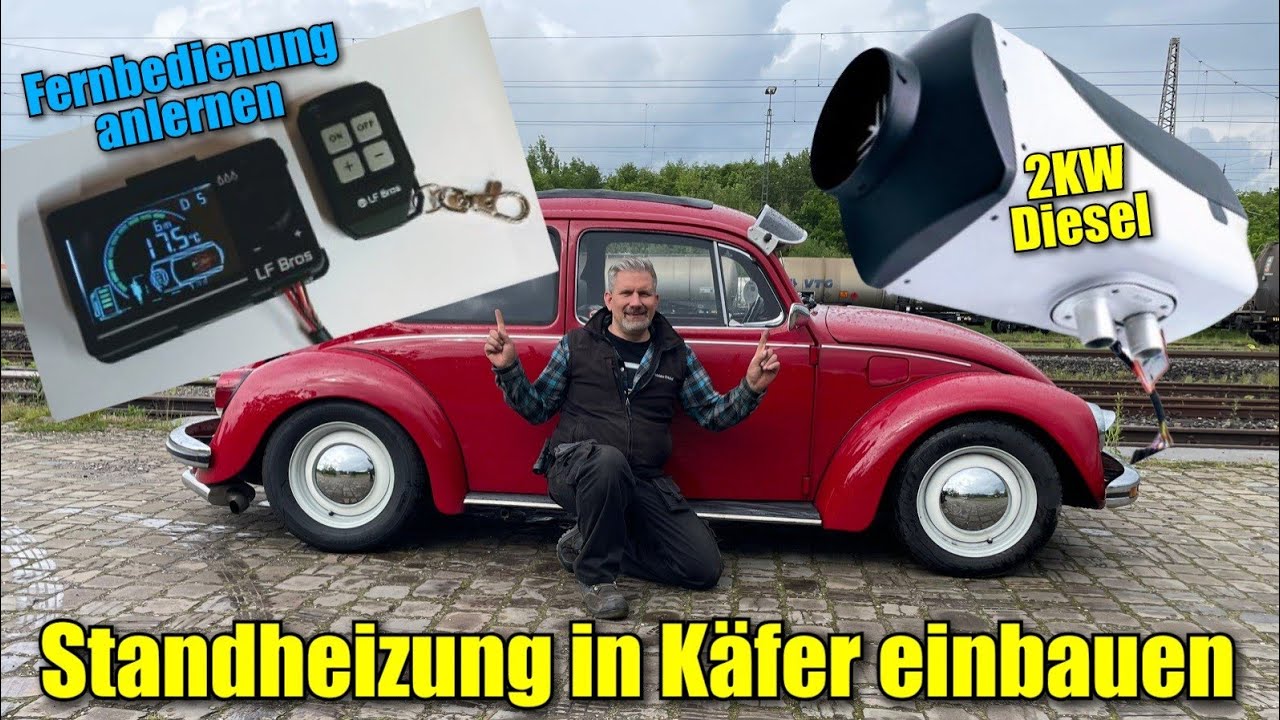 2kw LF-Bros Diesel Standheizung mit Zulassung im Käfer einbauen