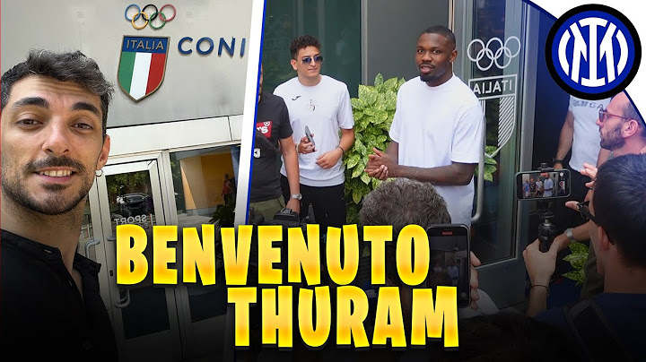 HO INCONTRATO MARCUS THURAM! VLOG DAL CONI: WELCOME TO INTER! CALCIOMERCATO 2023/2024