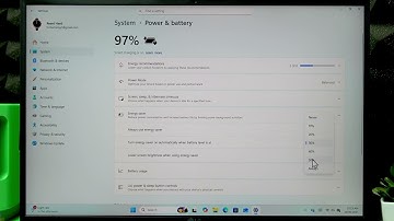 LG Gram 1 – Hoe de energiebesparende modus inschakelen