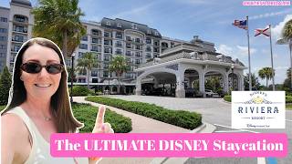 The ULTIMATE DISNEY Staycation | Disney's Riviera Resort | Epcot Fireworks Cruise | Food & Drink