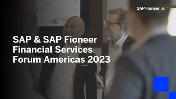SAP & SAP Fioneer Financial Services Forum Americas 2023