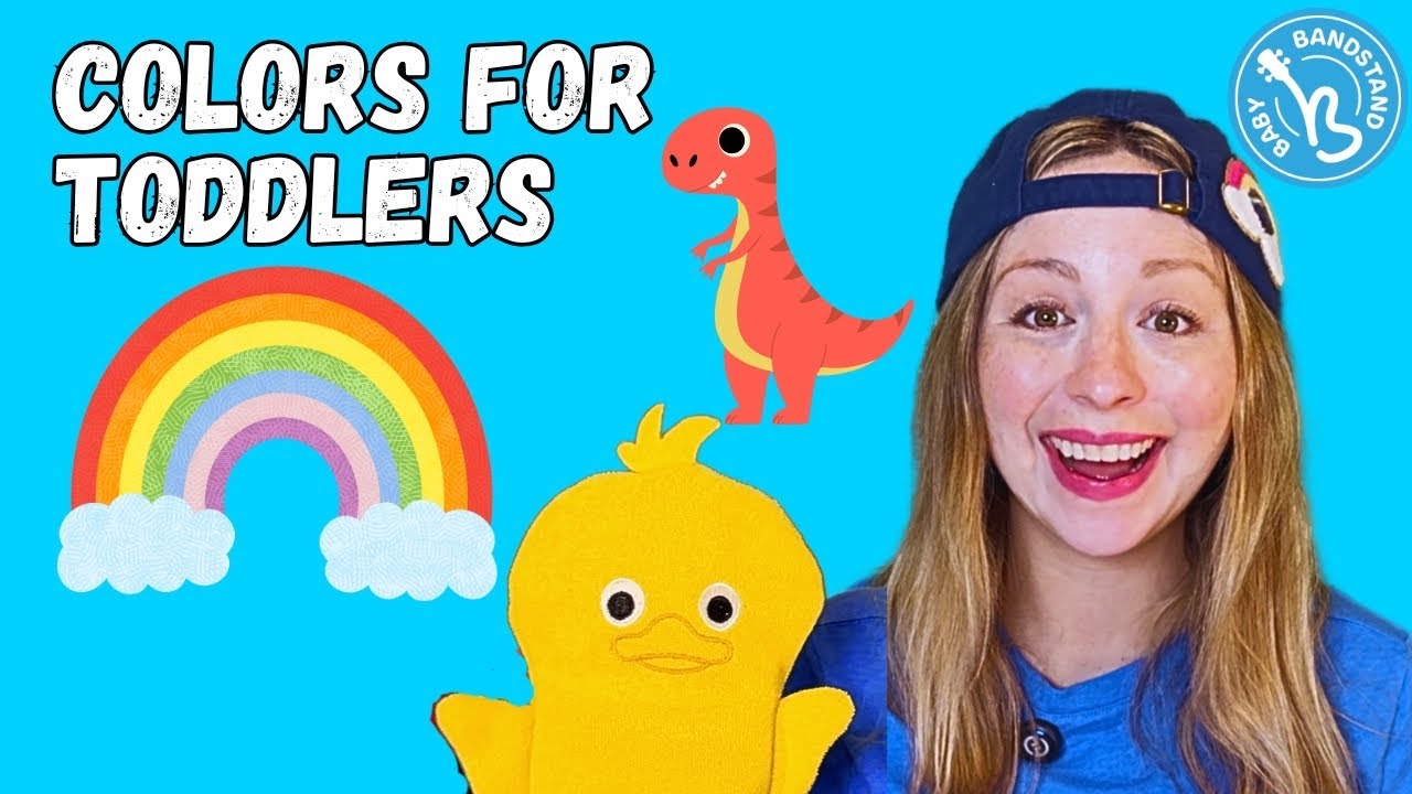 Цвета для малышей — учимся с мисс Алиссой