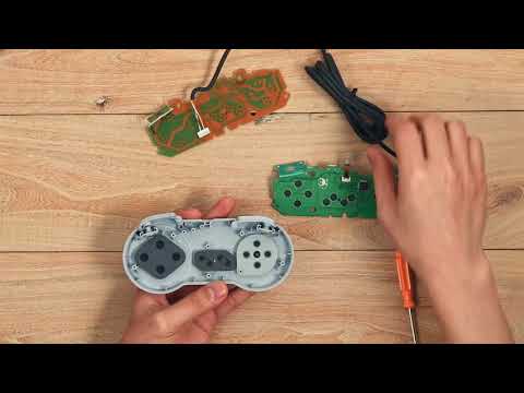 8Bitdo DIY - Super Nintendo Modkit - How to turn your original retro controller wireless