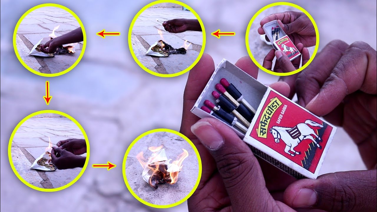 Top Biggest Awesome Tricks with Matches Amazing Tricks To Do With