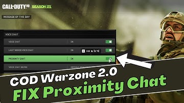 FIXED: Warzone 2 Proximity Chat Not Working (Apply 2 FIX)