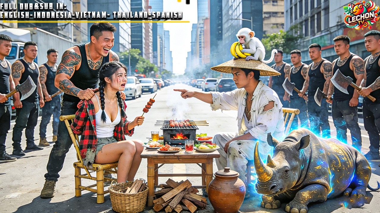 War God Descends with Sister, Thugs Harass Them—One Move Wipes Them All Out