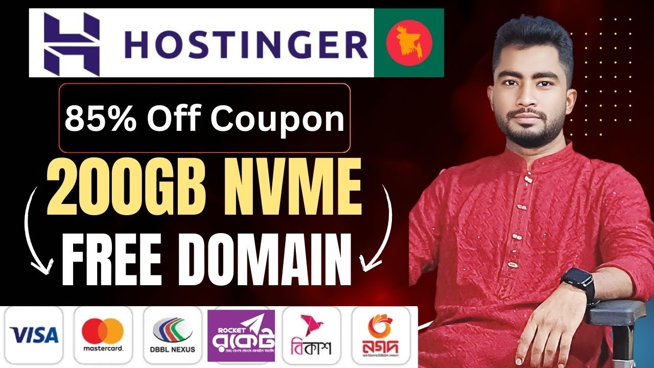How to buy Hostinger Domain & Hosting from Bangladesh  Bkash, Nagad, Rocket