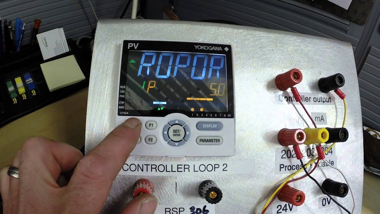 UT55A Temperature Configuration - YouTube