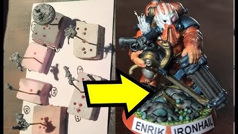 Josh Yaks about painting in subassemblies using the Thundrik