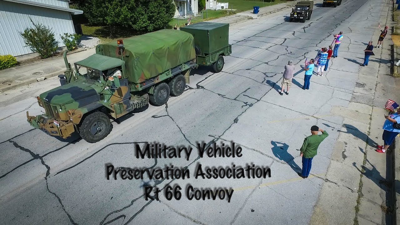 2017 MVPA Rt66 Convoy - Carthage and Carterville MO