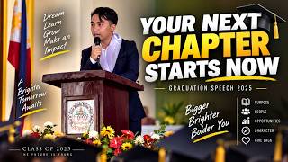 Information Your Next Chapter Starts Now 🎓 | Graduation Speech 2025 Update