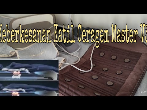 Cara Guna Katil Ceragem Master V3, Urut dulu baru tahu Keberkesanannya.