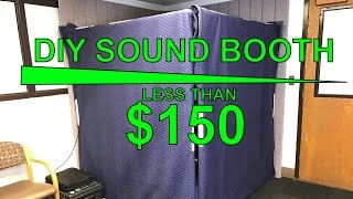 Do you need acoustic panels or a sound booth for recording audio at
home? we build one less than $150. insulation vocal booth. this can be
...